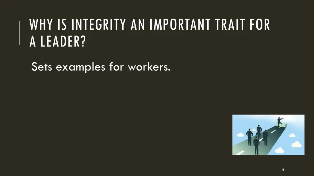why is integrity an important trait for a leader