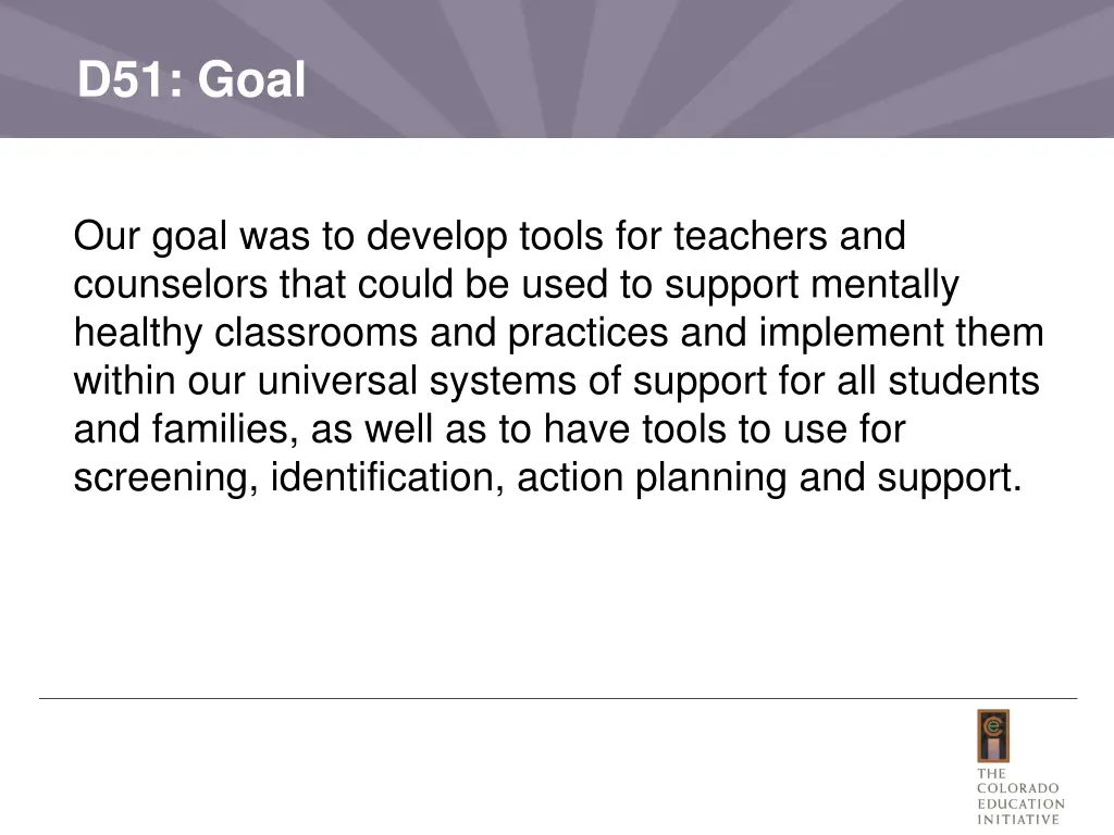 d51 goal