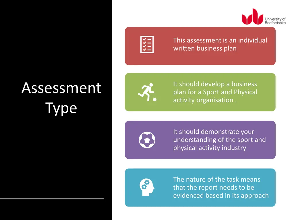 this assessment is an individual written business