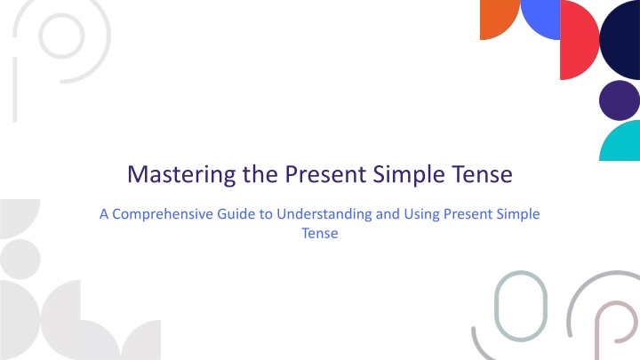 mastering the present simple tense