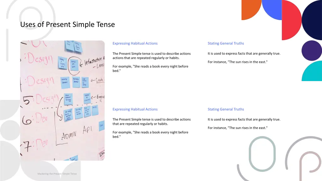uses of present simple tense
