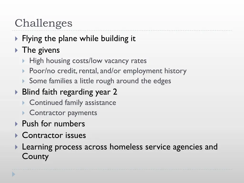 challenges