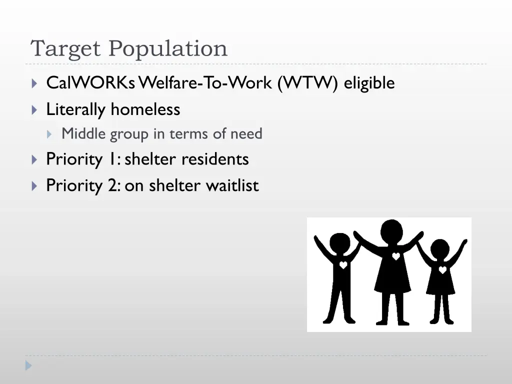 target population