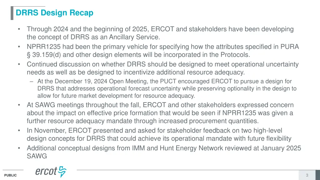drrs design recap