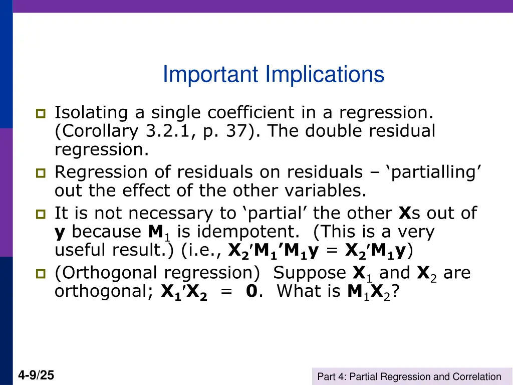 important implications