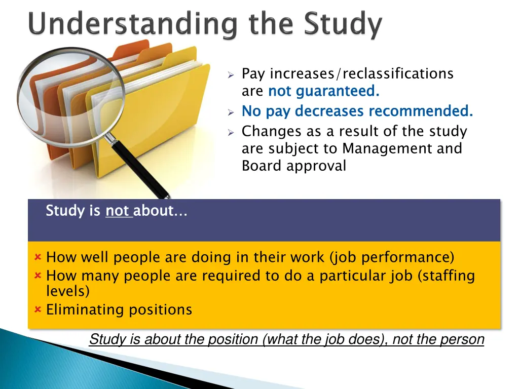 pay increases reclassifications
