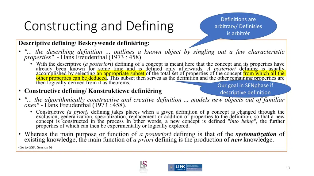 definitions are arbitrary definisies is arbitr r