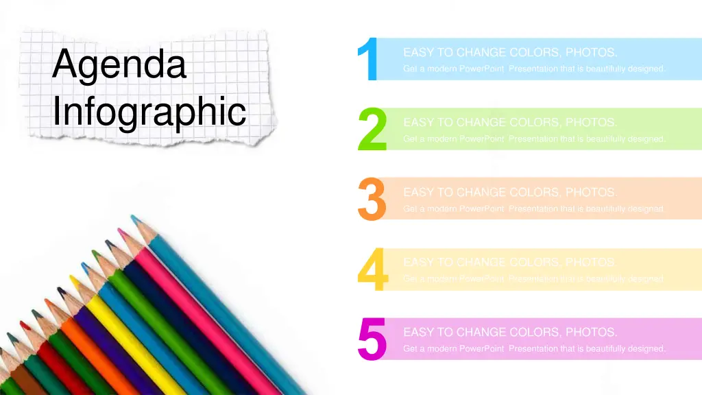 agenda infographic