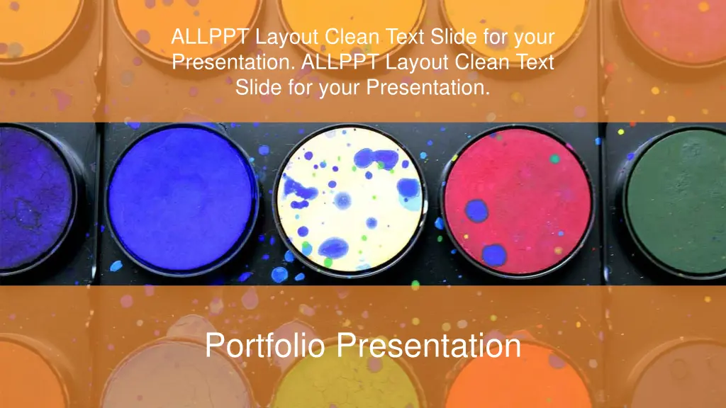 allppt layout clean text slide for your