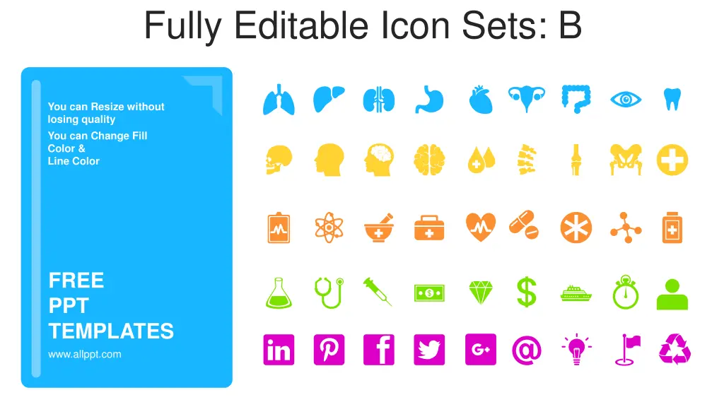 fully editable icon sets b