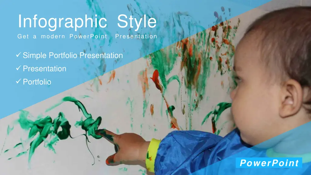 infographic style get a modern powerpoint
