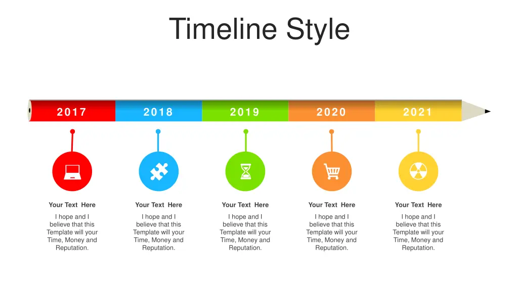 timeline style