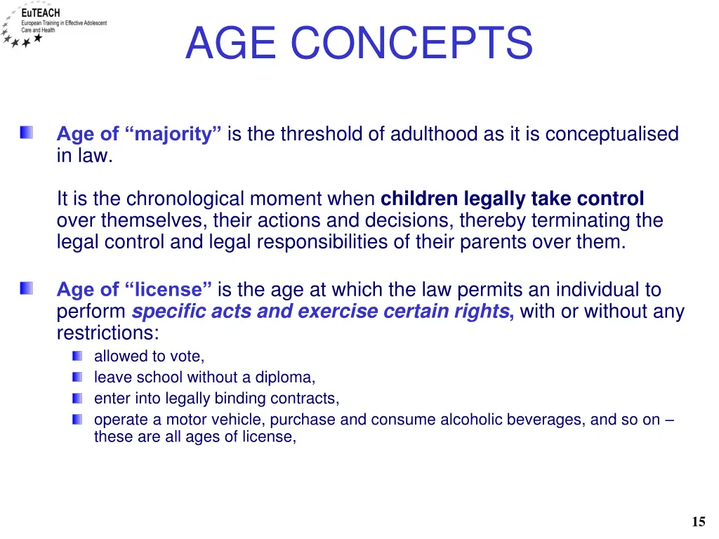 age concepts