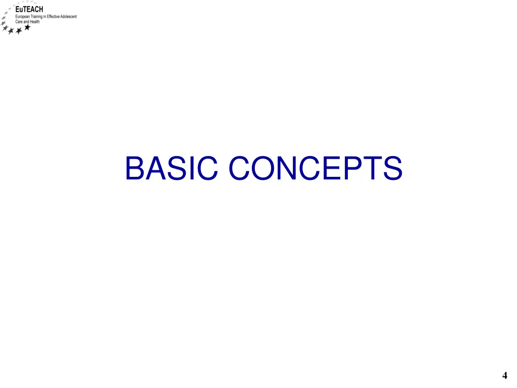 basic concepts
