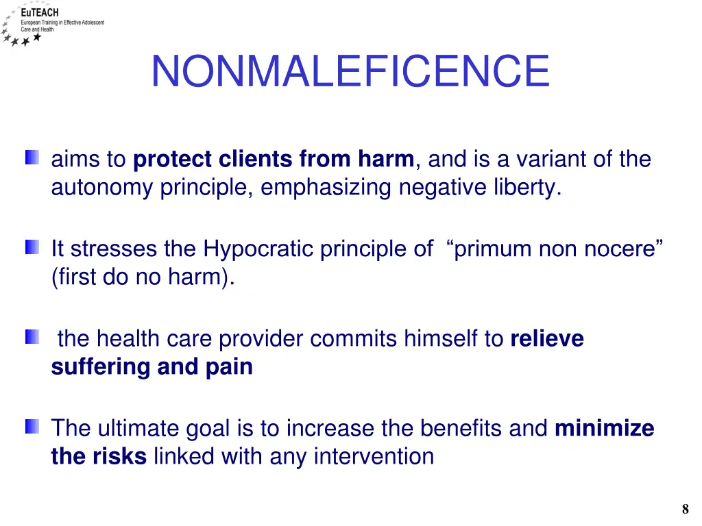nonmaleficence