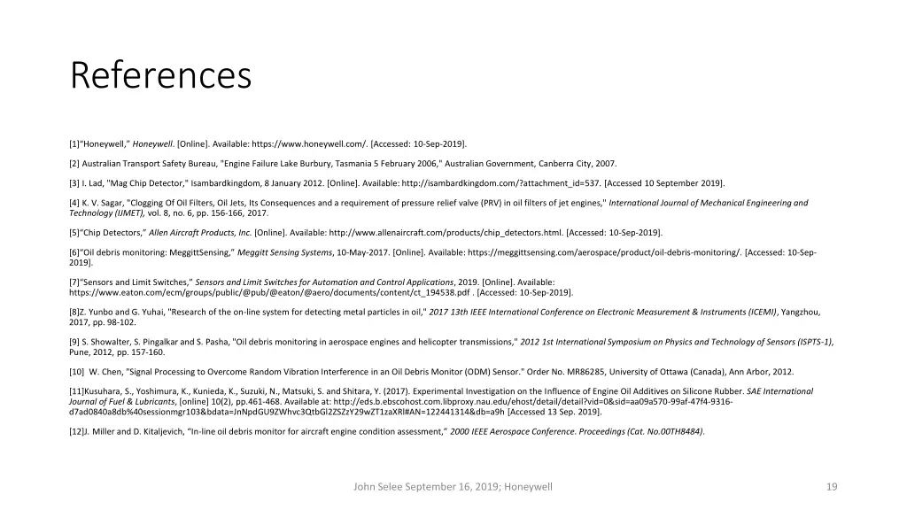 references