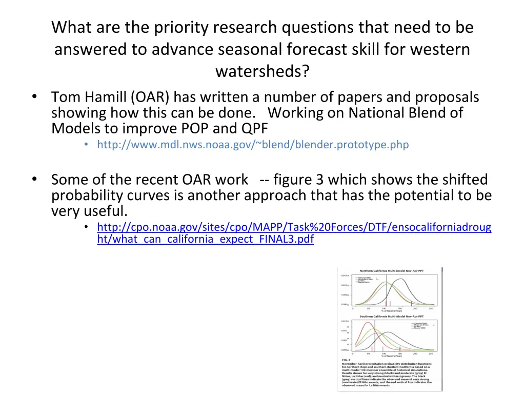 what are the priority research questions that 1