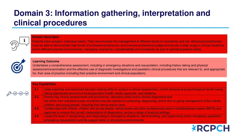 domain 3 information gathering interpretation