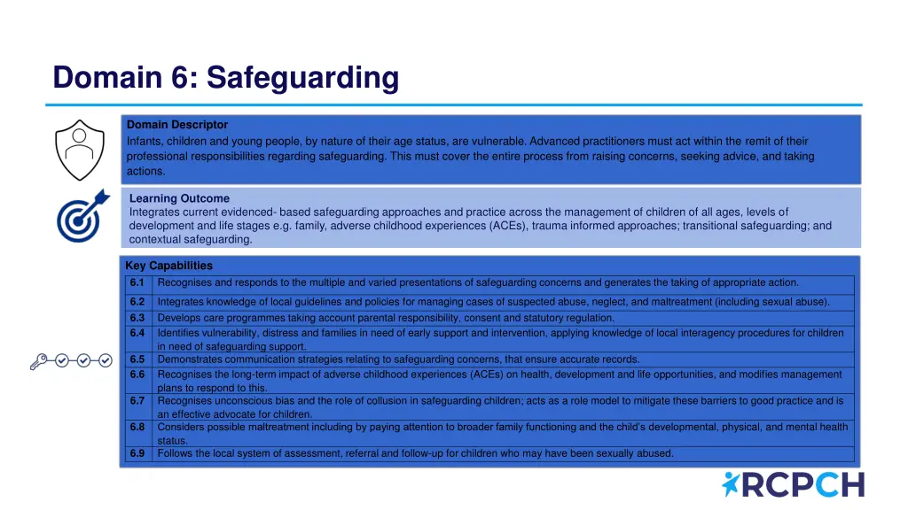 domain 6 safeguarding