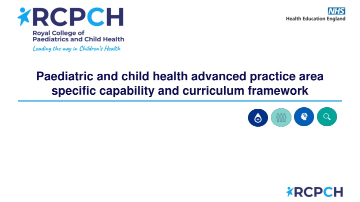 paediatric and child health advanced practice