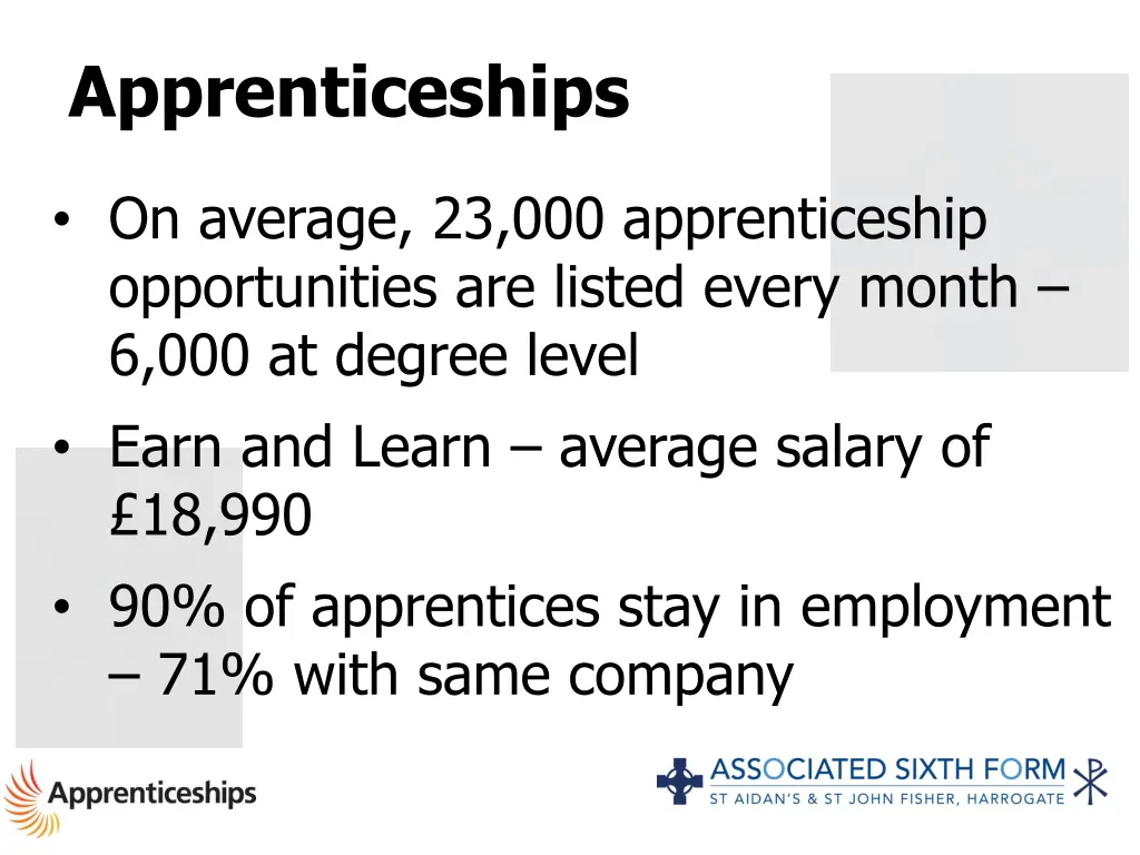 apprenticeships