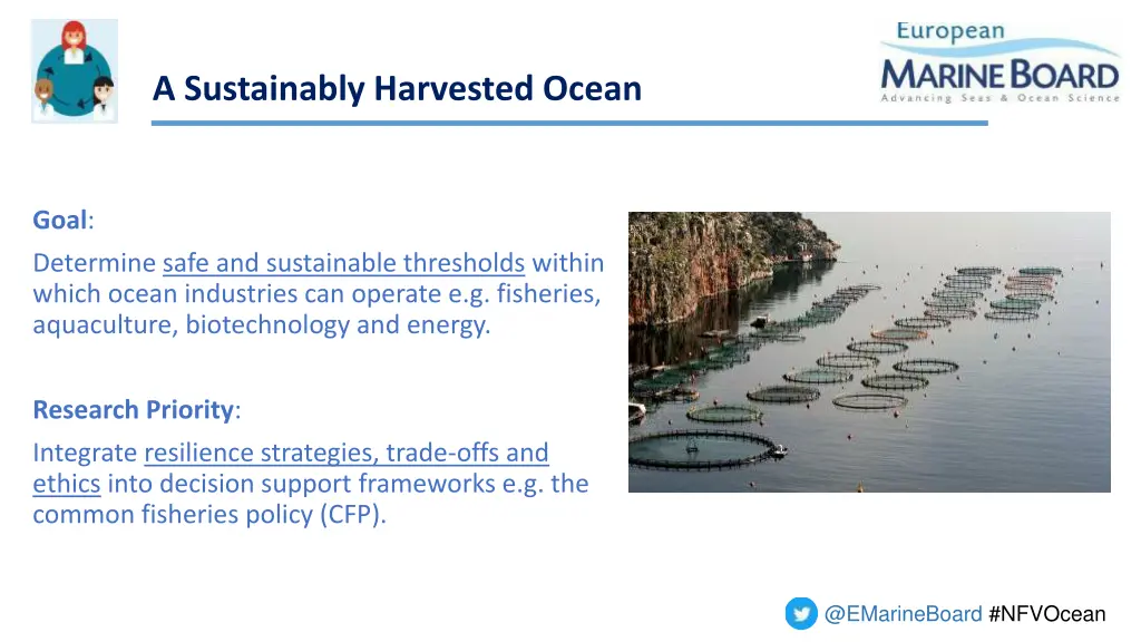 a sustainably harvested ocean
