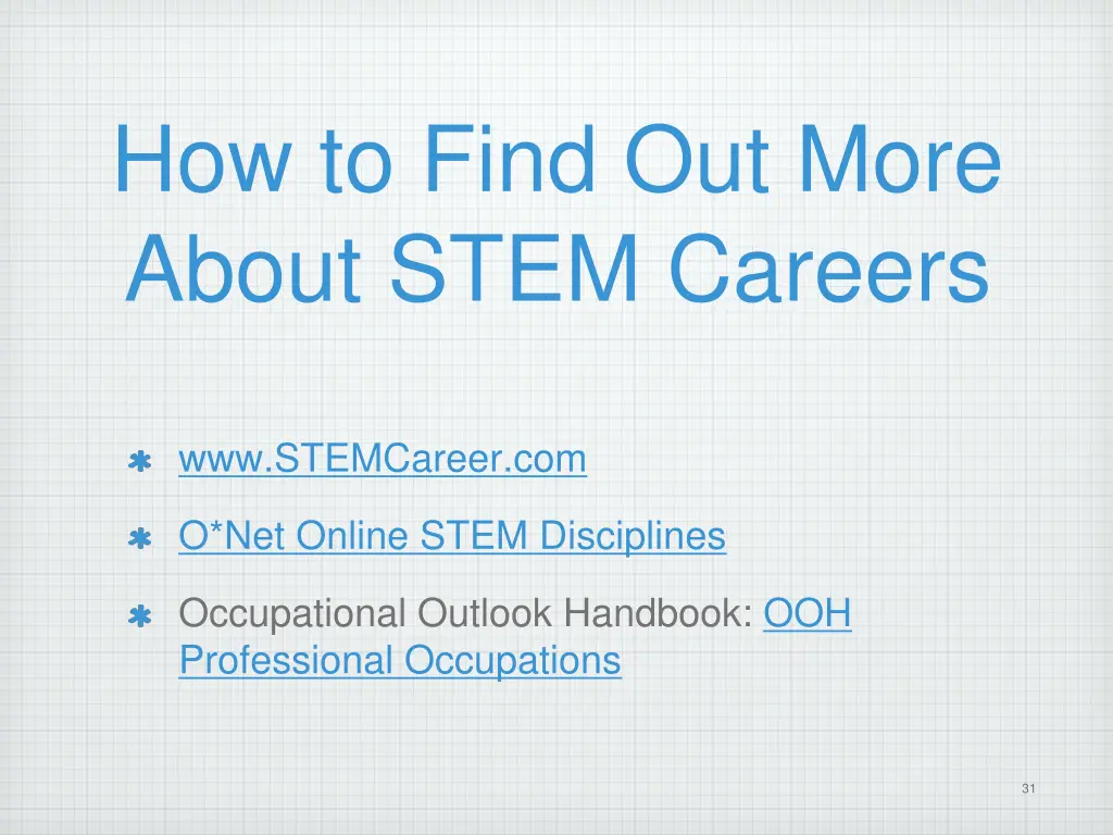 how to find out more about stem careers
