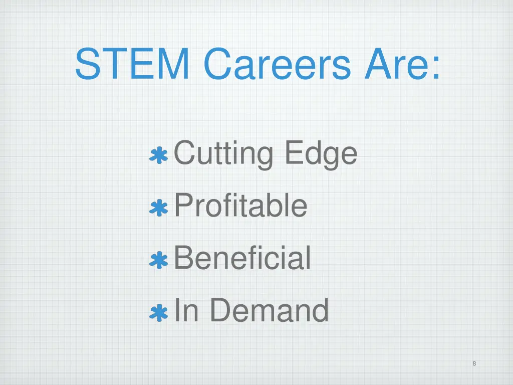 stem careers are