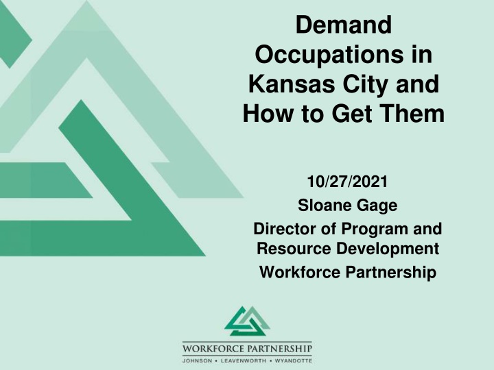 demand occupations in kansas city