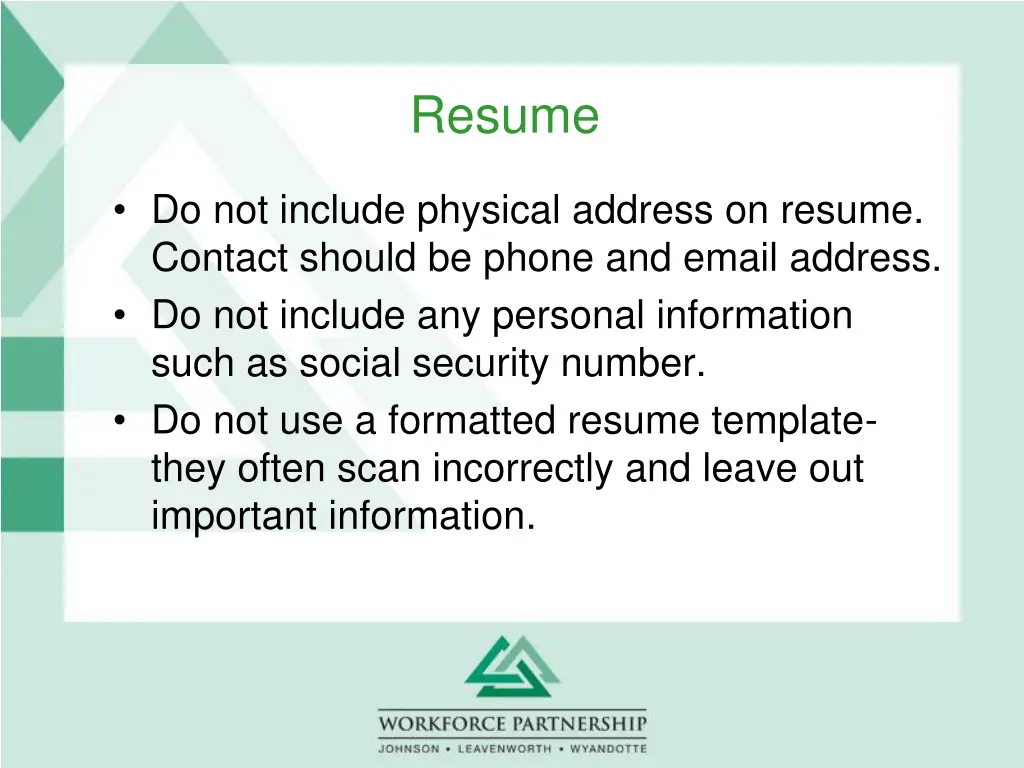 resume 1