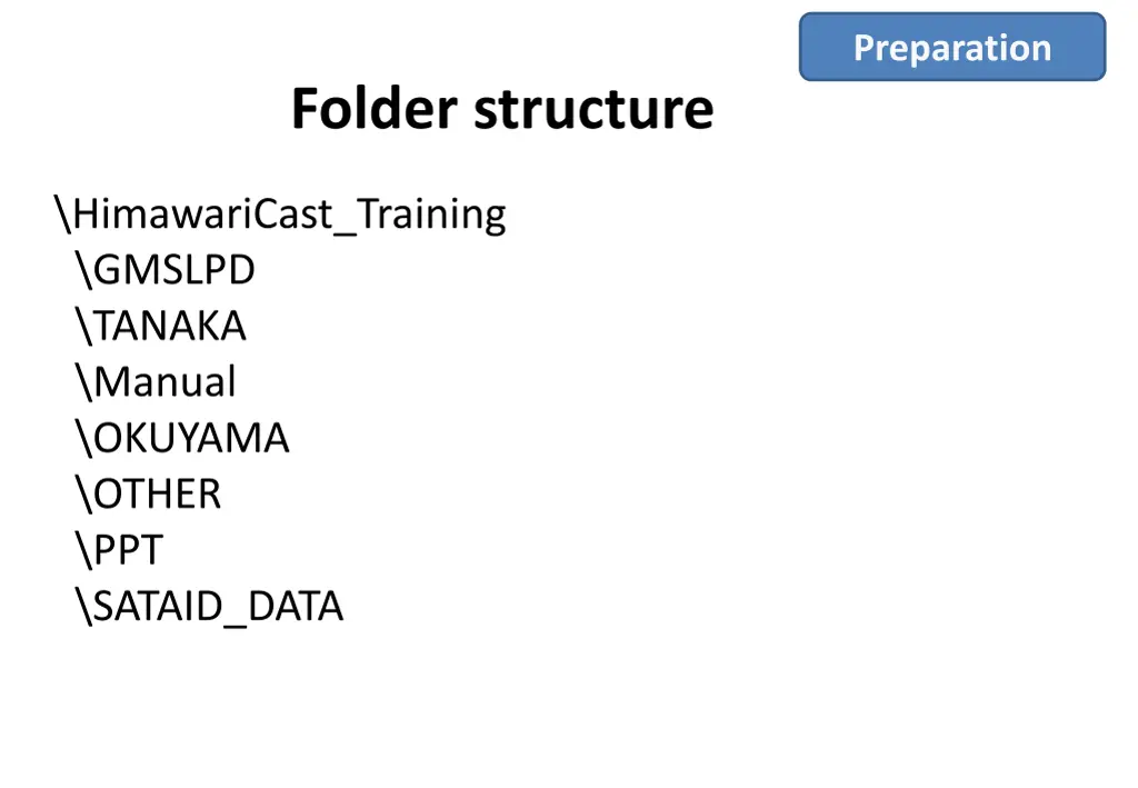 preparation 1
