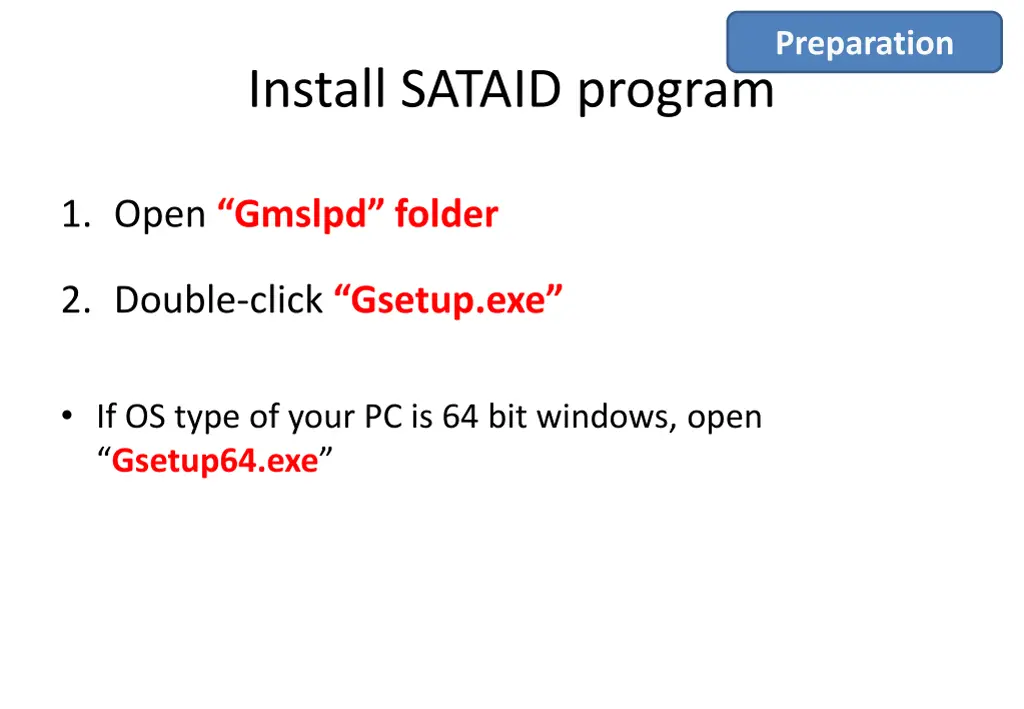 preparation 2