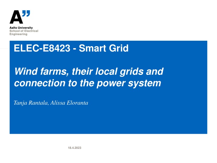 elec e8423 smart grid