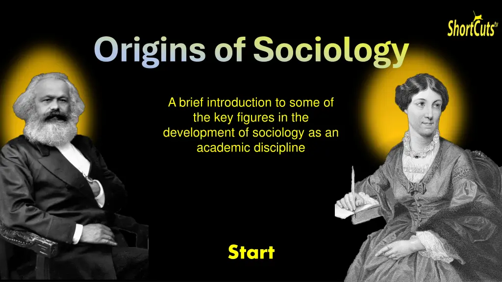 origins of sociology 1
