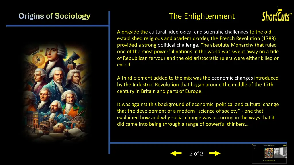 origins of sociology 13