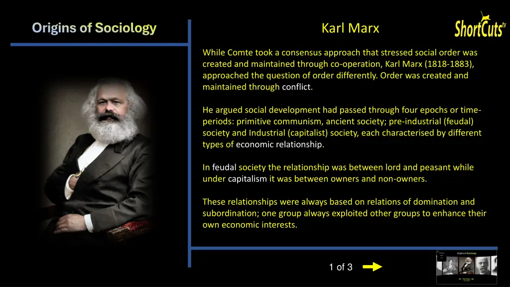 origins of sociology 18
