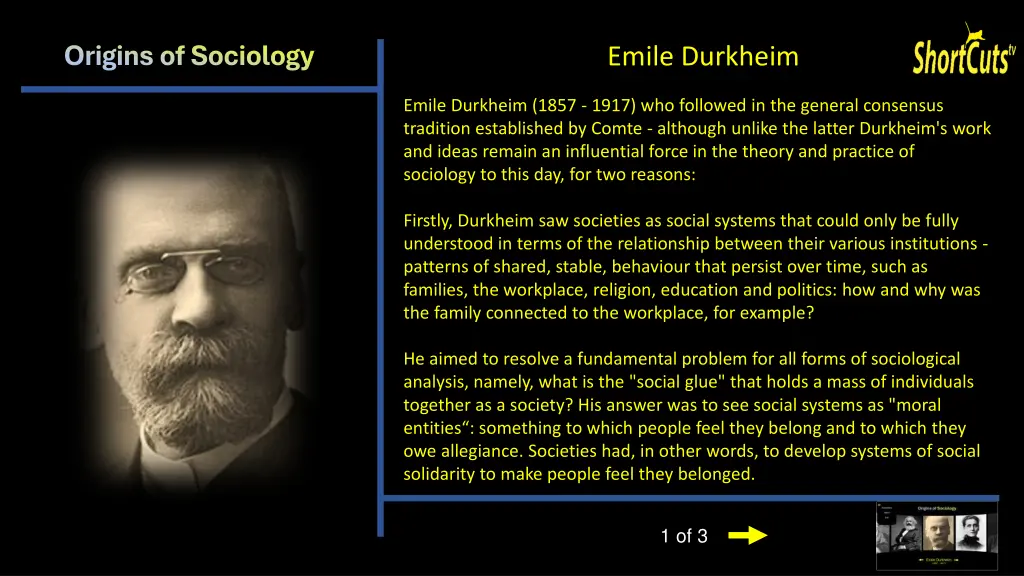 origins of sociology 21