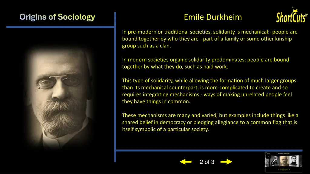 origins of sociology 22