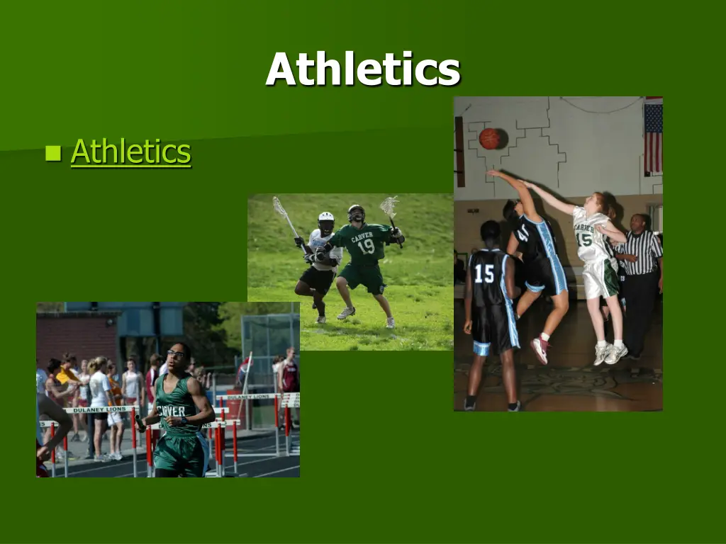 athletics