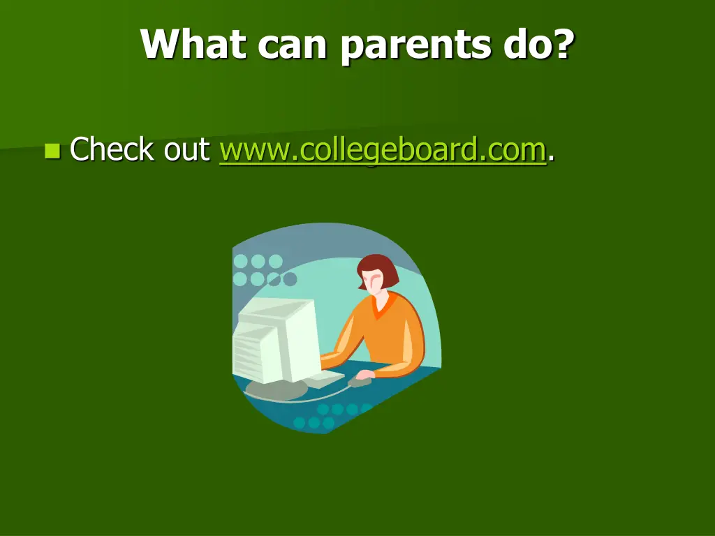 what can parents do