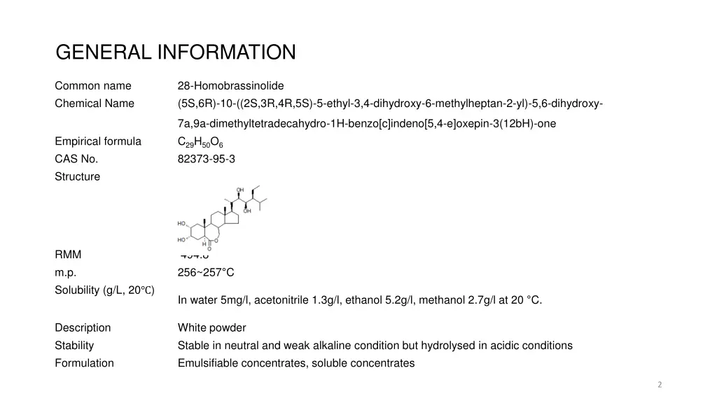 general information