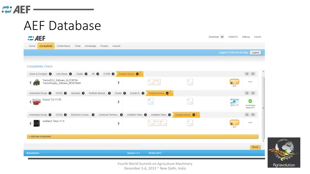 aef database