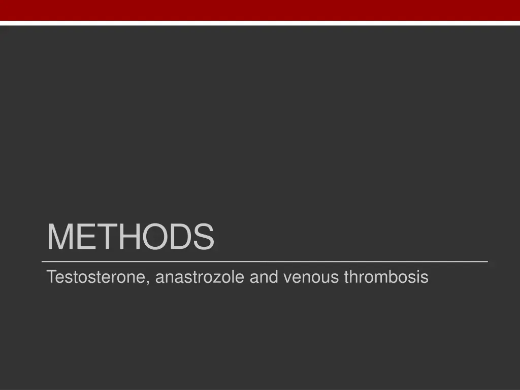 methods
