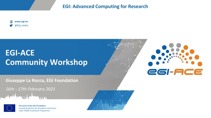 egi advanced computing for research