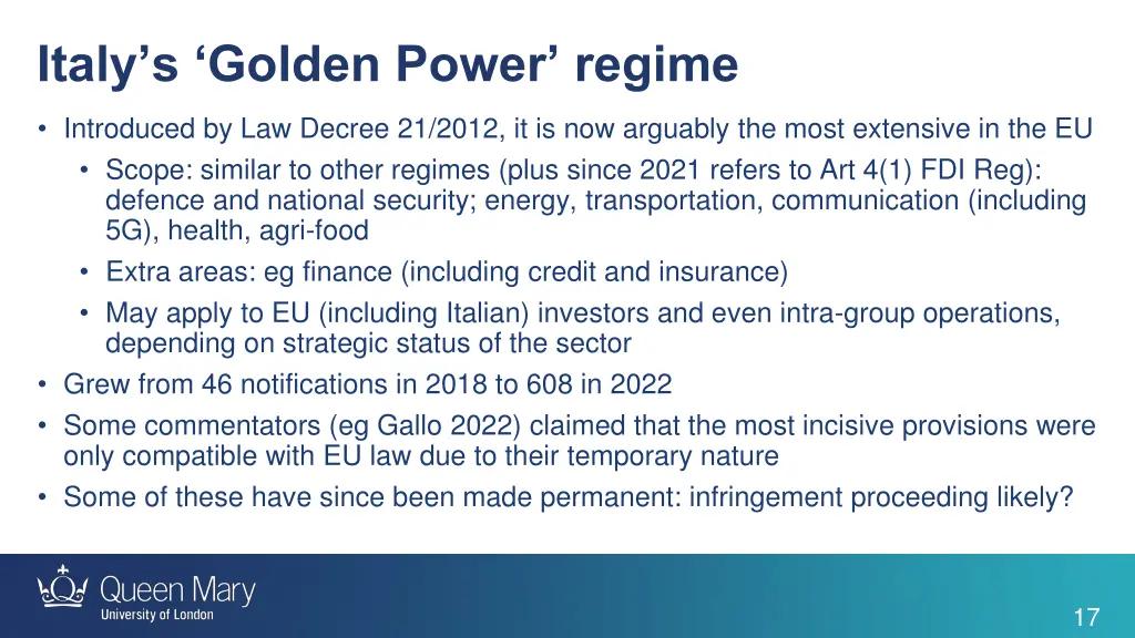 italy s golden power regime