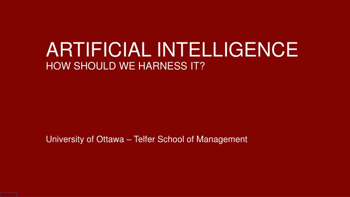 artificial intelligence how should we harness it