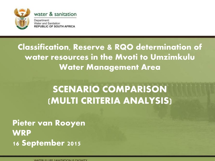 classification reserve rqo determination of