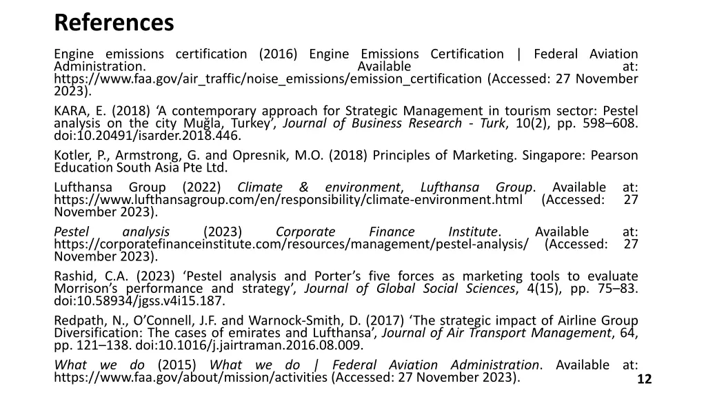 references