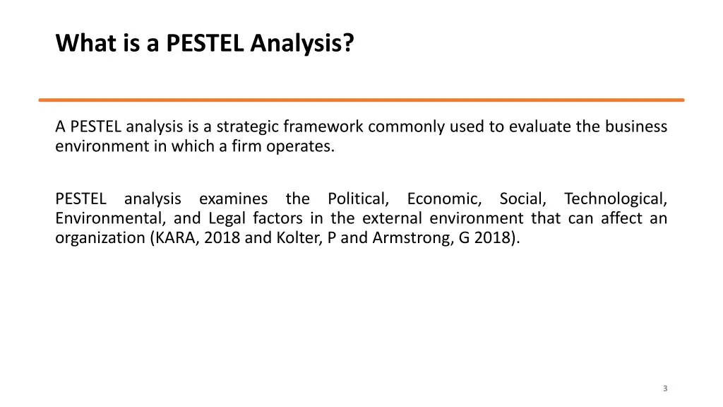 what is a pestel analysis