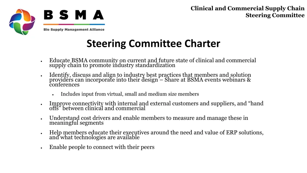 clinical and commercial supply chain steering 8